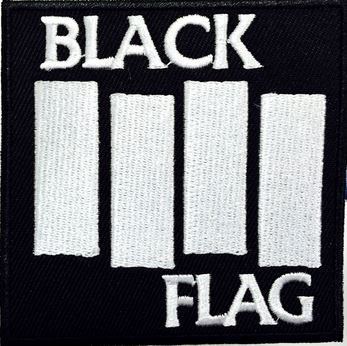 Black Flag Logo Patch